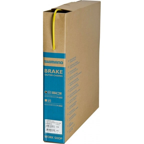 1 Metro Funda Exterior De Freno Shimano SLR Amarillo 5 Mm
