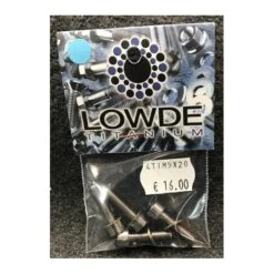 Bolsa De 4 Tornillos M5 X 20mm Lowde Titanium