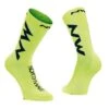 Calcetin Alto Northwave Extreme Air Amarillo Fluor-negro Uni