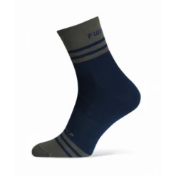 Calcetines Altos Funstep Essentials Cobalto Gris