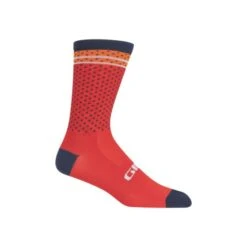 Calcetines Altos Giro Racer High Rise 2020 Red-orange