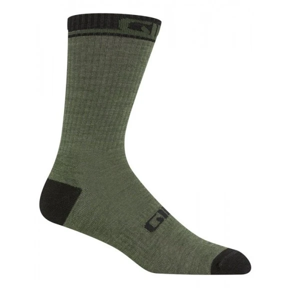Calcetines Altos Giro Winter Merino Wool Color Olive
