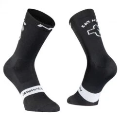 Calcetines Altos Northwave Eat My Dust Negro Unisex
