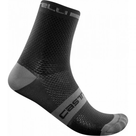 Calcetines Corto Ciclista Castelli Superleggera T12 Negro
