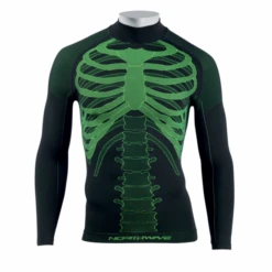 Camiseta Interior Manga Larga Northwave Body Fit Evo Negro-a