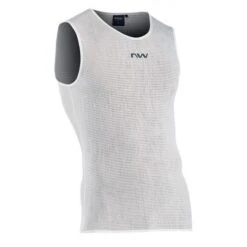 Camiseta Interior Sin Mangas Ciclismo Northwave Light Blanco