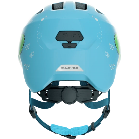 Casco Bicicleta Abus Smiley 3.0 Blue Croco Infantil - Imagen 3