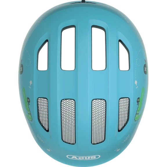 Casco Bicicleta Abus Smiley 3.0 Blue Croco Infantil - Imagen 4