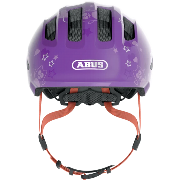 Casco Bicicleta Abus Smiley 3.0 Purple Star Infantil - Imagen 2