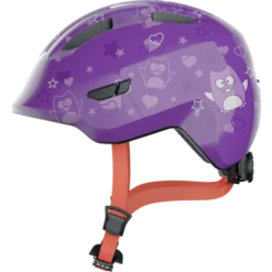 Casco Bicicleta Abus Smiley 3.0 Purple Star Infantil