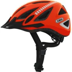 Casco Bicicleta Abus Urban-I 2.0 Signal Orange Unisex