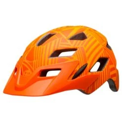 Casco Bicicleta Bell Sidetrack II Matte Tang Orange Infantil