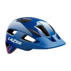 Casco Bicicleta Lazer Gekko Blue Pink Junior