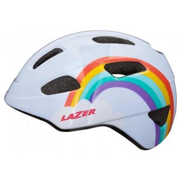 Casco Bicicleta Lazer Pnut Kineticore Arcoiris Infantil - Imagen 3