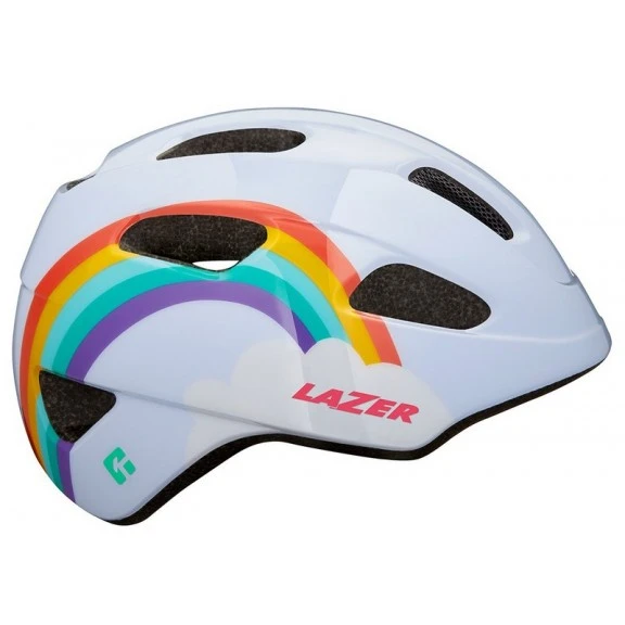 Casco Bicicleta Lazer Pnut Kineticore Arcoiris Infantil - Imagen 4