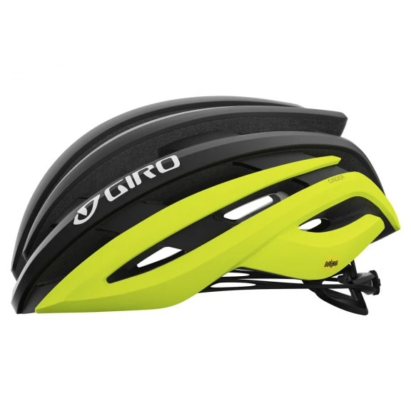 Casco Giro Cinder Mips Matte Black Fade-highlight Yellow - Imagen 2