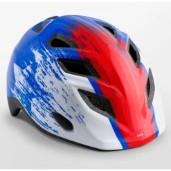 Casco Met Elfo Rojo Heroe Infantil