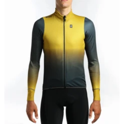 Chaqueta Inverse Reothe Amarillo/Verde