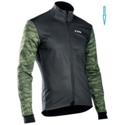 Chaqueta Northwave Blade Tp Negro-verde Forest Hombre
