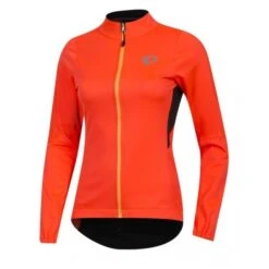 Chaqueta Pearl Izumi Amfib Elite Pusuit Naranja-negro Mujer