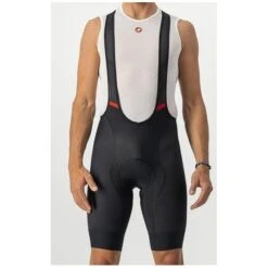 Culote Ciclista Corto Con Tirantes Castelli Competizione Neg
