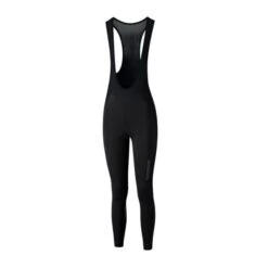 Culote Con Tirantes Shimano Kaede Wind Bib Tights Black Muje