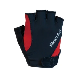 Guante Cilista Corto Roeckl Basel Performace Negro-rojo