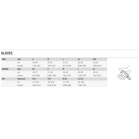 Guante Corto Ciclismo Northwave Fast Negro Unisex - Imagen 2