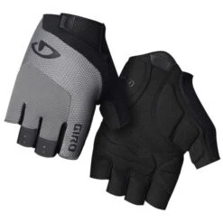 Guantes Cortos Ciclismo Giro Bravo Gel Charcoal Unisex