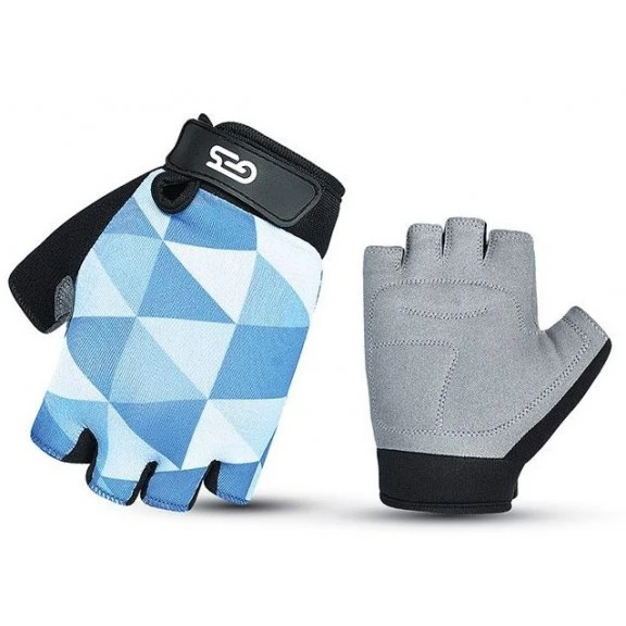 Guantes Cortos Ges Rebel Azul Niño