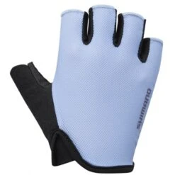 Guantes Cortos Shimano Aiirway Aqua Blue Mujer