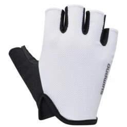 Guantes Cortos Shimano Aiirway White Hombre