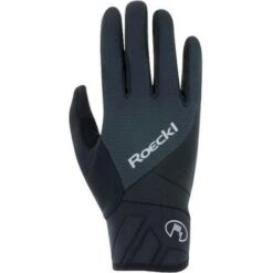 Guantes Largos Roeckl Raiano Windproof Negro
