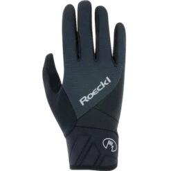 Guantes Largos Roeckl Runaz Windproof Negro