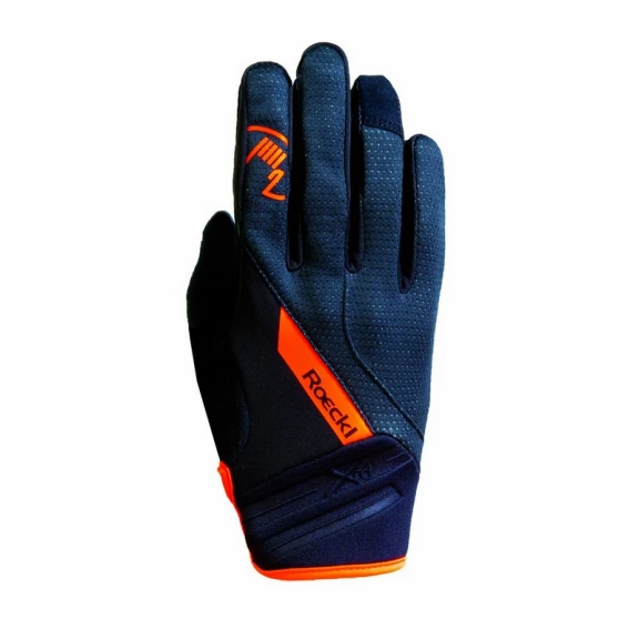 Guantes Roeckl Renon Goretex Infinium Negro-Naranja