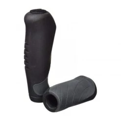 Juego De Puños XLC GR-S04 Ergonomic 135/92 Mm Negro-gris
