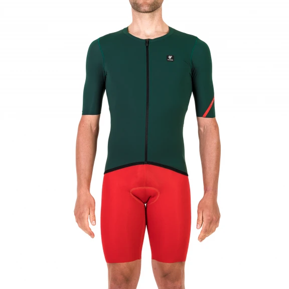 Maillot Corto Pissei Prima Pelle Verde