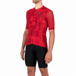 Maillot Corto Pissei Sanremo Rojo