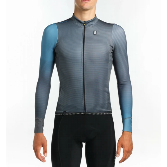 Maillot Inverse Oiteag Manga Larga Azul/Gris