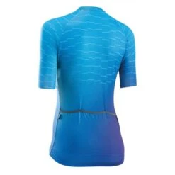 Northwave Maillot Manga Corta Blade Color Purpura-azul Mujer