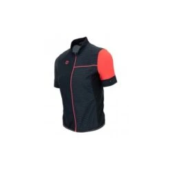 Maillot Manga Corta Inverse Kairos Negro/Rosa Mujer