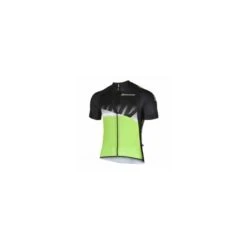 Maillot Manga Corta Inverse Meta Verde Fluor-negro Hombre