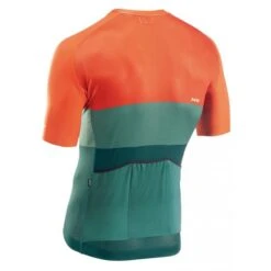 Maillot Manga Corta Northwave Blade Air Verde-sienaora Hombr