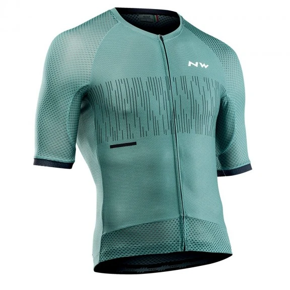Maillot Manga Corta Northwave Storm Air Azul Hombre