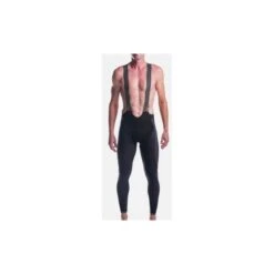 Pantalon Largo Con Tirantes Inverse Jauk Negro Hombre