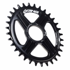 Plato Rotor Q Rings Oval MTB 34T Negro