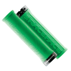 Puños Race Face Half Nelson Single Locks On Verde