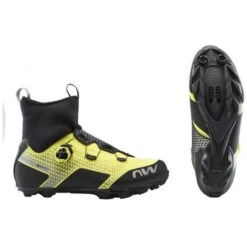 Zapatillas Northwave Celsius XC Artic Gtx Amarillo Fluor-negro