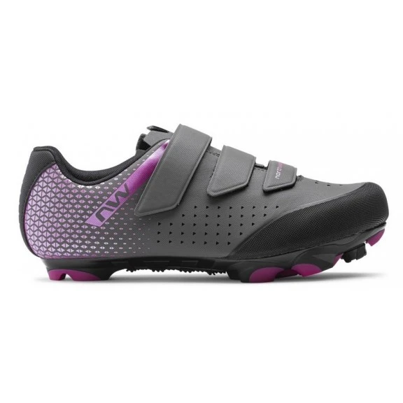Zapatillas Northwave Origin 2 Wmn Antracita-fucsia Mujer - Imagen 2
