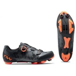 Zapatillas Northwave Razer 2 Antracita-naranja